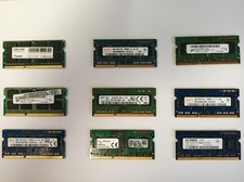 Vari moduli SO DDR3 1,2,4,8 GB