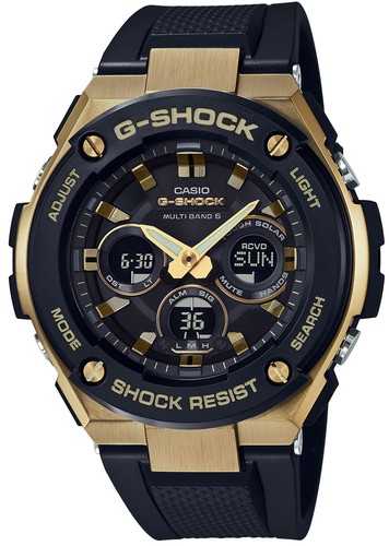 Casio shock steel radio - g-steel,