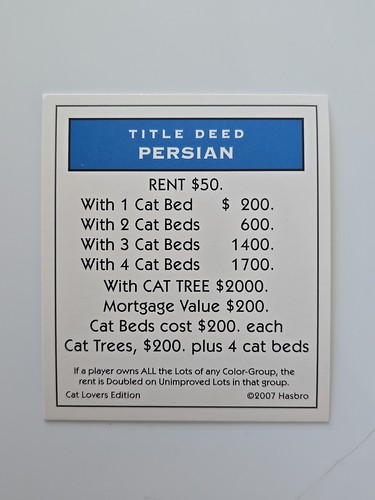 Monopoly cat lovers edizione - cat,