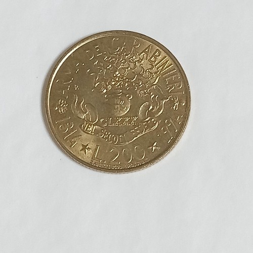 Moneta 200 lire 180 - 200,