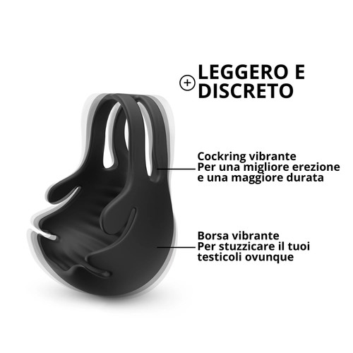 Stimolatore vibrante testicoli - vibrante,
