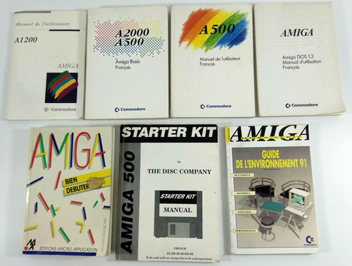 Commodore amiga set 7 - amiga,