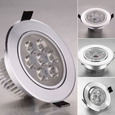 FARETTO A LED ORIENTABILE DA INCASSO 3W 5W 7W 12W PER CASA UFFICI NEGOZI