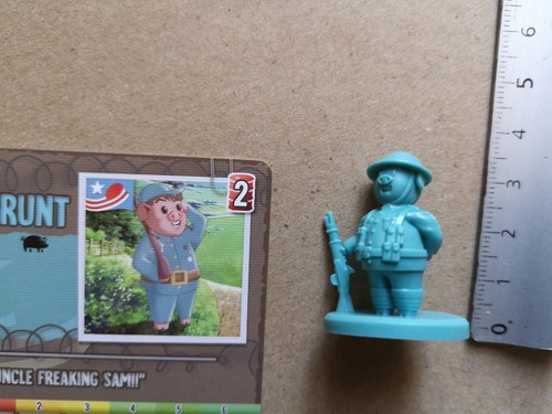 Grunt miniature card - miniature, +
