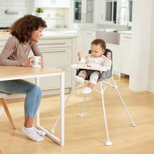 Silla Alta Gris Para Bebes De