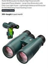 Binocolo 15x52 HD per adulti