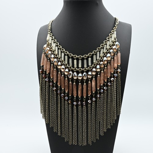 Collana dichiarazione frange