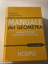 MANUALE DEL GEOMETRA  - GASPARRELLI LUIGI - HOEPLI