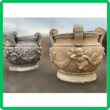 Vaso in cemento marmo pietra