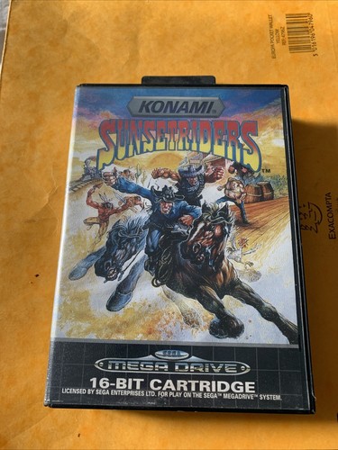 Sunset riders sega mega - sunset,