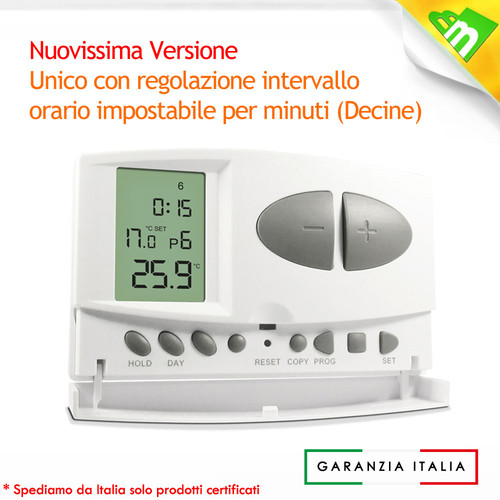 Crono termostato digitale
