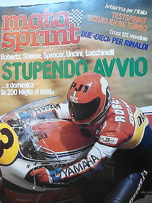 Moto sprint 1 - n.13, 1/8