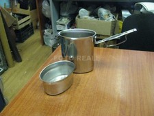 PORTA MANGIARE CUCINA CAMPEGGIO GAVETTA IN ACCIAIO USATA