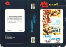 IL RAGAZZO CHE SAPEVA AMARE / ITALIAN VIDEO SLEEVE / AVO FILM VIDEO LABEL