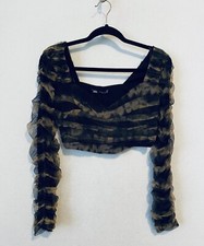 Top Zara donna XS corsetto