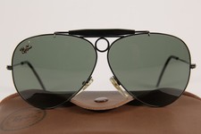Ray Ban Shooter Metalli Preziosi Nero G15 B&L USA Bausch & Lomb Vintage