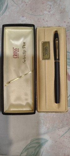 Penna rullo cross black mate - a,