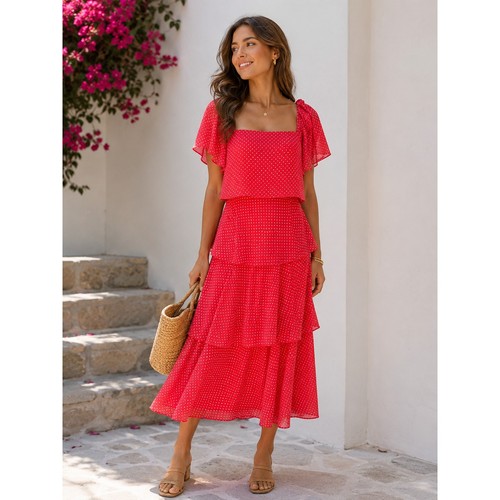 Abito estivo rosso - , pois