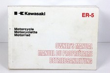 KAWASAKI ER-5 ER500-C1/D1 Manuale uso e manutenzione manuale guida modello 2001
