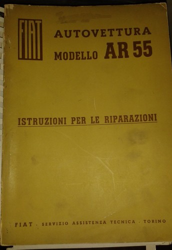 Manuale officina fiat - officina,