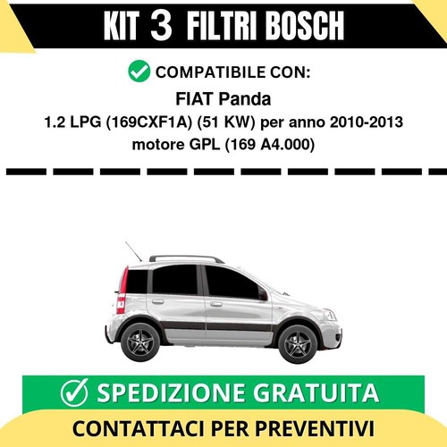 Kit filtri bosch fiat - kit,