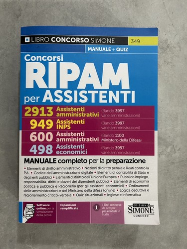 Libro concorsi ripam - libro,