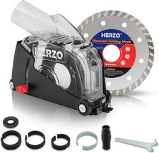 Cappa Di Aspirazione per Smerigliatrici Angolari 115/125Mm Con Cuffia Di Aspiraz