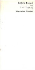 Marcolino Gandini. Catalogo di