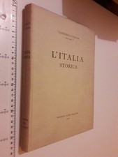 CONOSCI L'ITALIA VOLUME V L'ITALIA STORICA TOURING CLUB ITALIANO 1961+  SDA