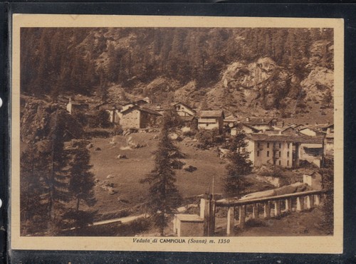 Cartolina veduta campiglia - veduta,