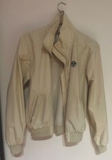 North Sails Original Cream White Jacket - Elegant Casual Bomber, Winter - Size M