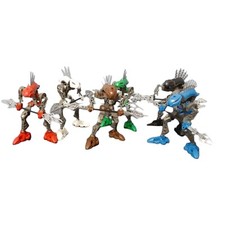 LEGO Bionicle Lotto Rahkshi 6 Collezione Completa Con Kraata 2003