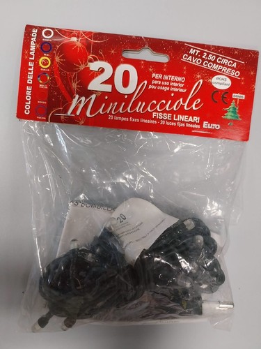 Serie lineare minilucciole - 20,