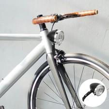  2 luci anteriori rotonde vintage per bicicletta - Faro anteriore retrò a 3 LED