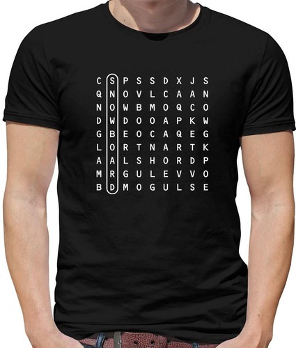 Maglietta uomo word - word, search