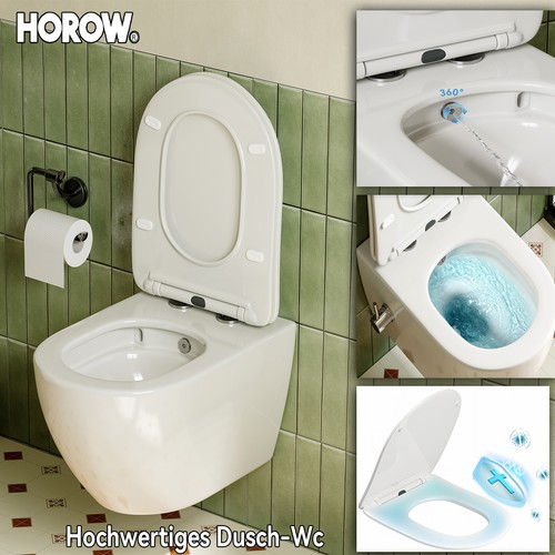 Parete senza bordo di - wc,