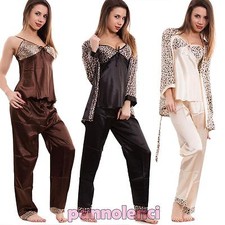 Pigiama donna liscio lucido