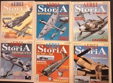 Aerei nella storia - 2006 Riviste Delta Editrice, 6 fascicoli dal n.46 al n.51