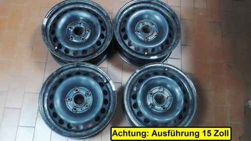 Kit cerchi acciaio 6x15 47 - kit,