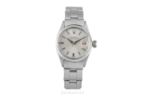 Rolex date silver dial - rolex,