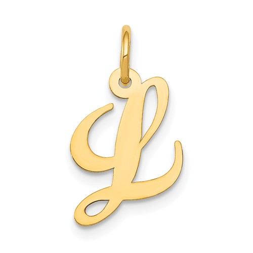 Charm iniziale 14k piccolo - charm,
