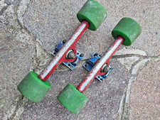 Coppia Truck Caliber per Longboard (Rosso/Blu) – (Usati, Ottime Condizioni)