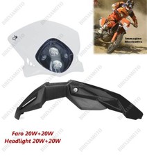 MASCHERA FARO DUKE BIANCO E