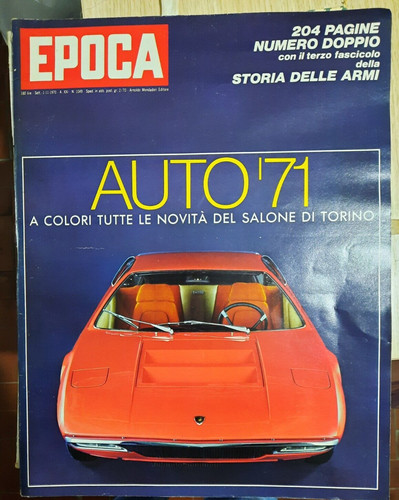 Epoca 1970 lamborghini - 1970, p