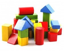Gioco costruzioni legno - costruzioni,