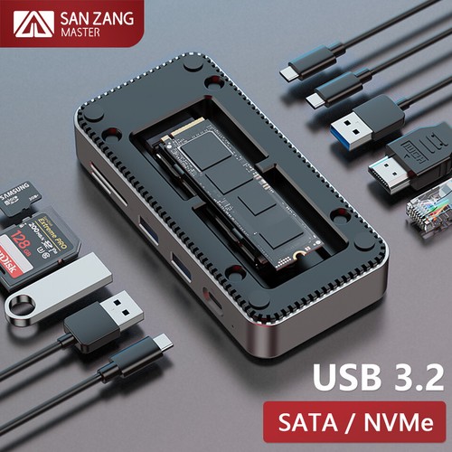 Case ssd sanznag nvme - sanznag, m.2