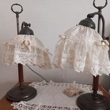2 Lampade Da Tavolo Vintage Coppia