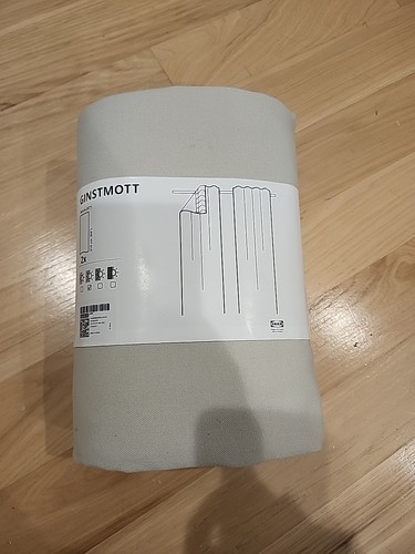 Tenda ikea ginstmott beige - ginstmott, set