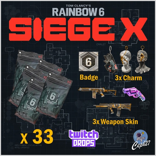 Rainbow six siege - rainbow, drops