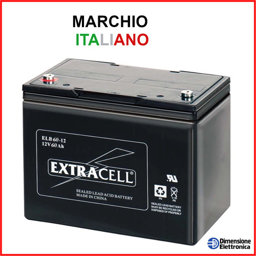 Batteria 12v 60a - 60a, gel